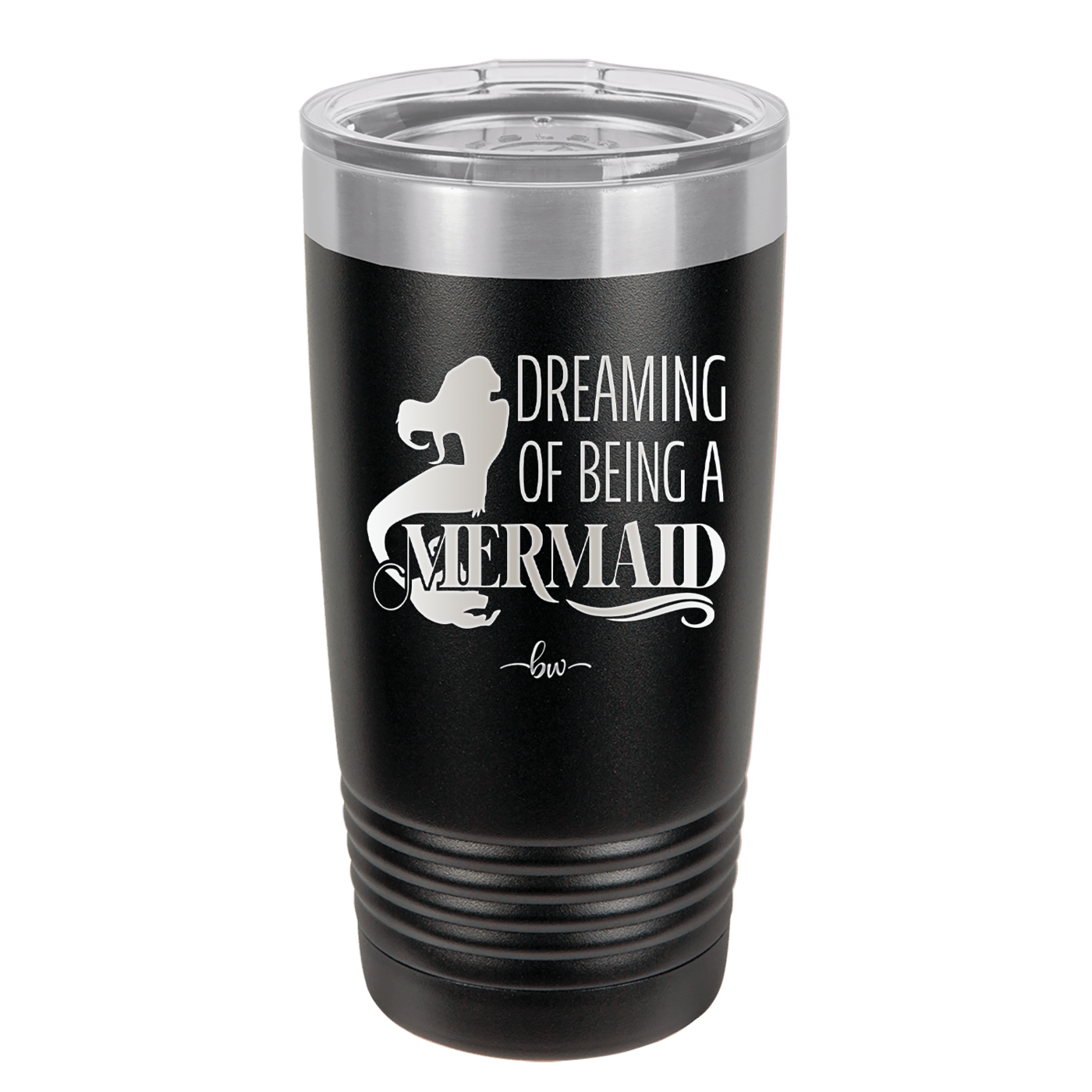 Dreaming of Being a Mermaid 2 - Laser Engraved Stainless Steel Drinkware - 1470 -