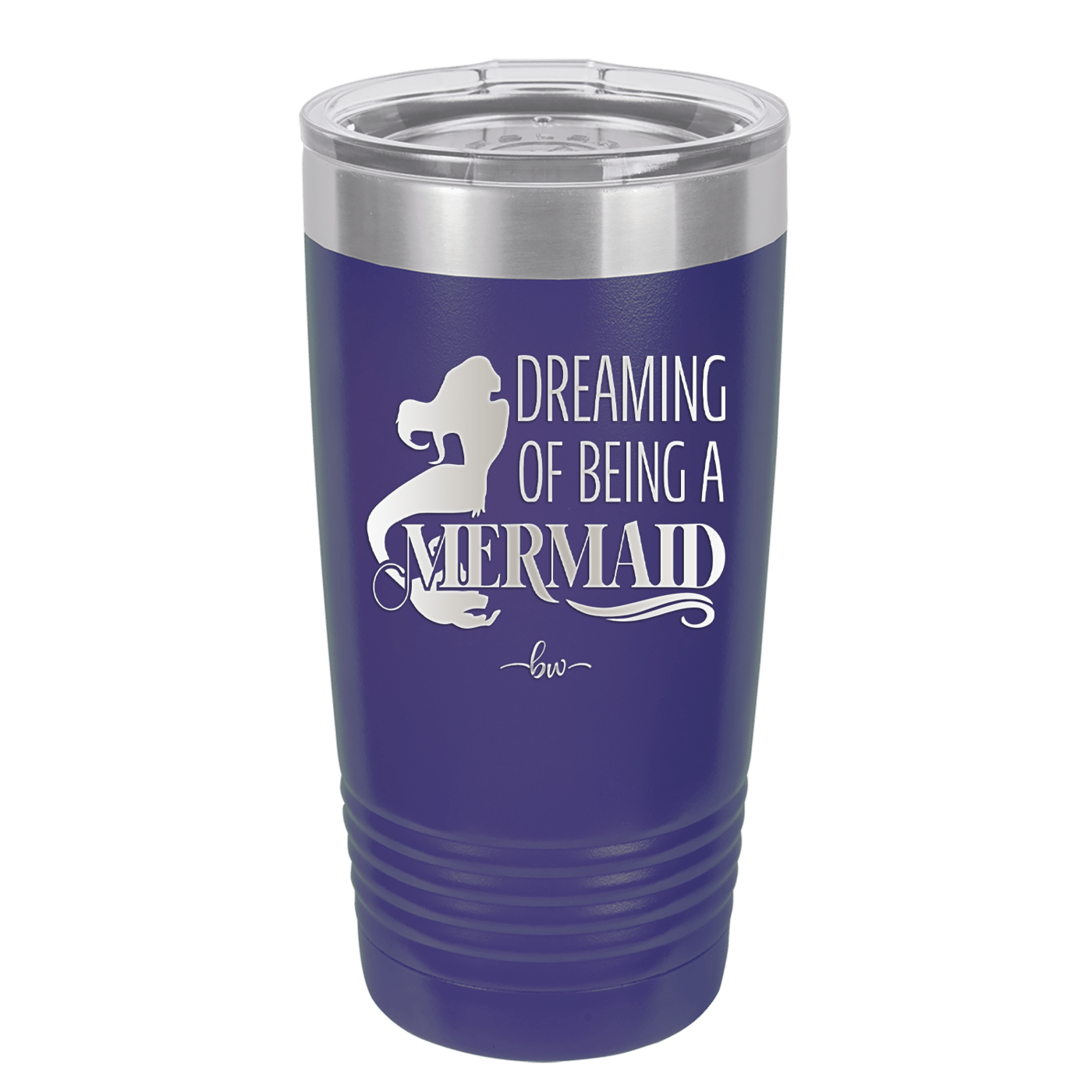 Dreaming of Being a Mermaid 2 - Laser Engraved Stainless Steel Drinkware - 1470 -