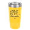 Kinda Pissed About Not Being a Mermaid 1 - Laser Engraved Stainless Steel Drinkware - 1472 -