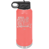 Kinda Pissed About Not Being a Mermaid 1 - Laser Engraved Stainless Steel Drinkware - 1472 -