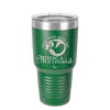 Kinda Pissed About Not Being a Mermaid 2 - Laser Engraved Stainless Steel Drinkware - 1473 -