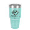 Kinda Pissed About Not Being a Mermaid 2 - Laser Engraved Stainless Steel Drinkware - 1473 -