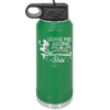 Leave Me Alone Busy Doin Mermaid Shit 1 - Laser Engraved Stainless Steel Drinkware - 1475 -