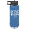 Leave Me Alone Busy Doin Mermaid Shit 1 - Laser Engraved Stainless Steel Drinkware - 1475 -