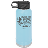 Leave Me Alone Busy Doin Mermaid Shit 1 - Laser Engraved Stainless Steel Drinkware - 1475 -