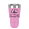 Leave Me Alone Busy Doin Mermaid Shit 2 - Laser Engraved Stainless Steel Drinkware - 1476 -
