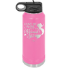 Leave Me Alone Busy Doin Mermaid Shit 3 - Laser Engraved Stainless Steel Drinkware - 1477 -