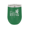 Happy Heifer Polka Dots - Laser Engraved Stainless Steel Drinkware - 1484 -