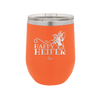 Happy Heifer Polka Dots - Laser Engraved Stainless Steel Drinkware - 1484 -