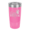 Happy Heifer Polka Dots - Laser Engraved Stainless Steel Drinkware - 1484 -