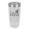 Happy Heifer Polka Dots - Laser Engraved Stainless Steel Drinkware - 1484 -