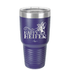 Happy Heifer Polka Dots - Laser Engraved Stainless Steel Drinkware - 1484 -