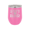 Happy Heifer Bow - Laser Engraved Stainless Steel Drinkware - 1485 -