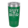 Happy Heifer Bow - Laser Engraved Stainless Steel Drinkware - 1485 -