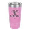 Crazy Heifer Bow - Laser Engraved Stainless Steel Drinkware - 1488 -
