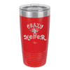 Crazy Heifer Bow - Laser Engraved Stainless Steel Drinkware - 1488 -