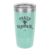 Crazy Heifer Bow - Laser Engraved Stainless Steel Drinkware - 1488 -