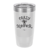Crazy Heifer Bow - Laser Engraved Stainless Steel Drinkware - 1488 -