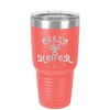 Crazy Heifer Bow - Laser Engraved Stainless Steel Drinkware - 1488 -