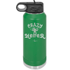 Crazy Heifer Bow - Laser Engraved Stainless Steel Drinkware - 1488 -