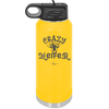 Crazy Heifer Bow - Laser Engraved Stainless Steel Drinkware - 1488 -