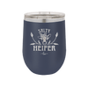 Salty Heifer Polka Dots - Laser Engraved Stainless Steel Drinkware - 1489 -