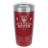 Salty Heifer Polka Dots - Laser Engraved Stainless Steel Drinkware - 1489 -