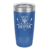 Salty Heifer Polka Dots - Laser Engraved Stainless Steel Drinkware - 1489 -