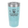 Salty Heifer Polka Dots - Laser Engraved Stainless Steel Drinkware - 1489 -