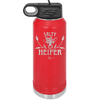 Salty Heifer Polka Dots - Laser Engraved Stainless Steel Drinkware - 1489 -