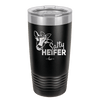 Salty Heifer Bow - Laser Engraved Stainless Steel Drinkware - 1490 -