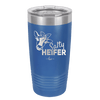 Salty Heifer Bow - Laser Engraved Stainless Steel Drinkware - 1490 -
