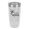 Salty Heifer Bow - Laser Engraved Stainless Steel Drinkware - 1490 -
