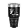 Salty Heifer Bow - Laser Engraved Stainless Steel Drinkware - 1490 -