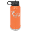 Salty Heifer Bow - Laser Engraved Stainless Steel Drinkware - 1490 -