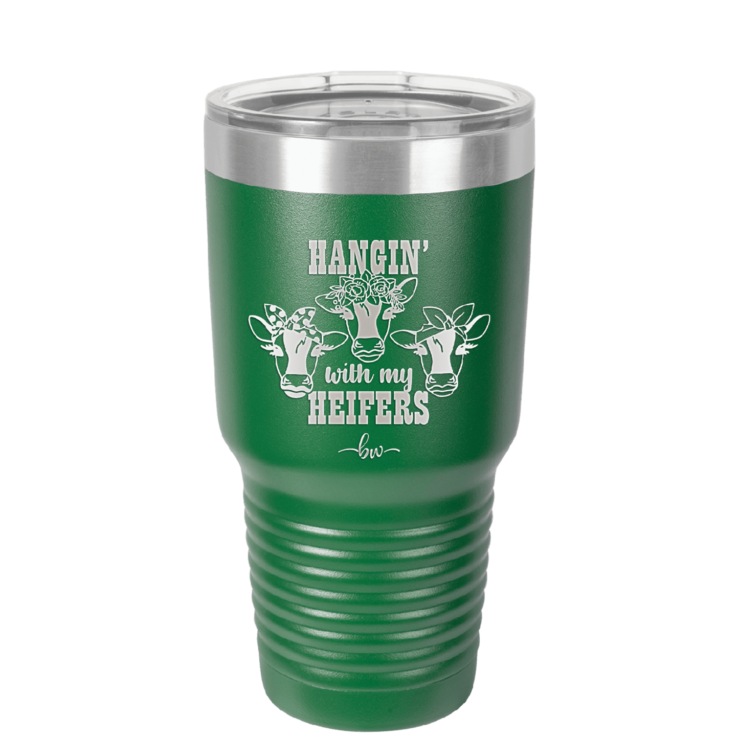 Hangin' with My Heifers 2 - Laser Engraved Stainless Steel Drinkware - 1492 -