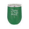 Tipsy and Bright - Laser Engraved Stainless Steel Drinkware - 1495 -