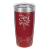 Tipsy and Bright - Laser Engraved Stainless Steel Drinkware - 1495 -