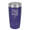 Tipsy and Bright - Laser Engraved Stainless Steel Drinkware - 1495 -