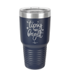 Tipsy and Bright - Laser Engraved Stainless Steel Drinkware - 1495 -