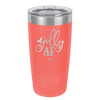 Jolly AF - Laser Engraved Stainless Steel Drinkware - 1496 -