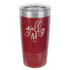 Jolly AF - Laser Engraved Stainless Steel Drinkware - 1496 -