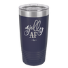 Jolly AF - Laser Engraved Stainless Steel Drinkware - 1496 -