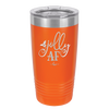 Jolly AF - Laser Engraved Stainless Steel Drinkware - 1496 -