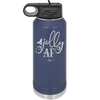 Jolly AF - Laser Engraved Stainless Steel Drinkware - 1496 -