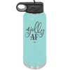 Jolly AF - Laser Engraved Stainless Steel Drinkware - 1496 -