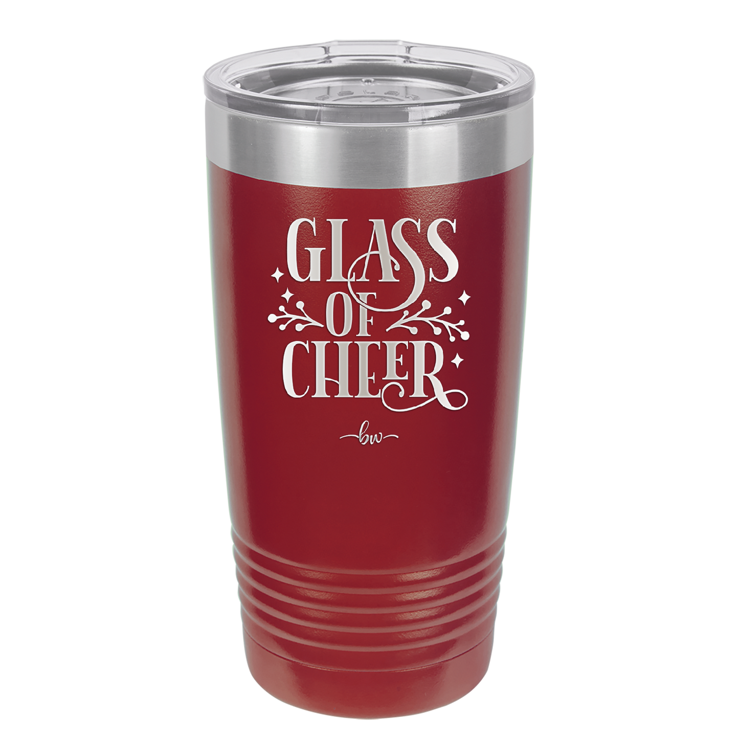 Glass of Cheer - Laser Engraved Stainless Steel Drinkware - 1498 -