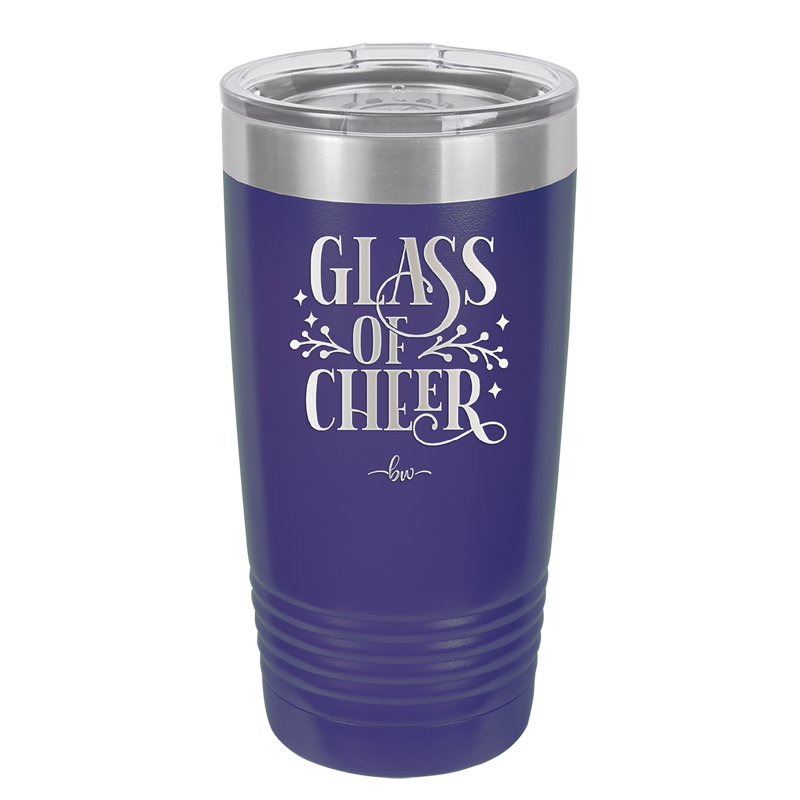 Glass of Cheer - Laser Engraved Stainless Steel Drinkware - 1498 -