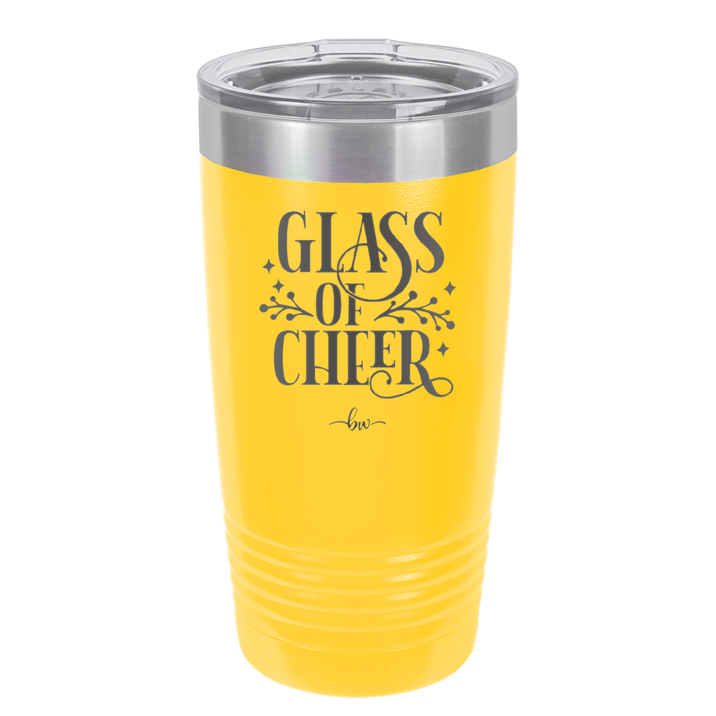 Glass of Cheer - Laser Engraved Stainless Steel Drinkware - 1498 -