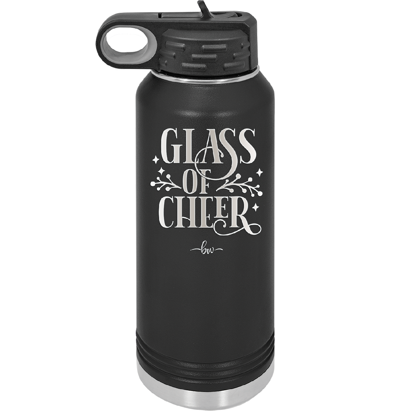 Glass of Cheer - Laser Engraved Stainless Steel Drinkware - 1498 -